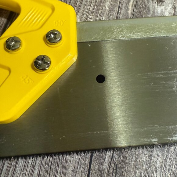 2 Stanley Hand Saws Fat Max 20/500, One a Miter Saw (ONLY) 12” x 3 ½” READ - Picture 10 of 14